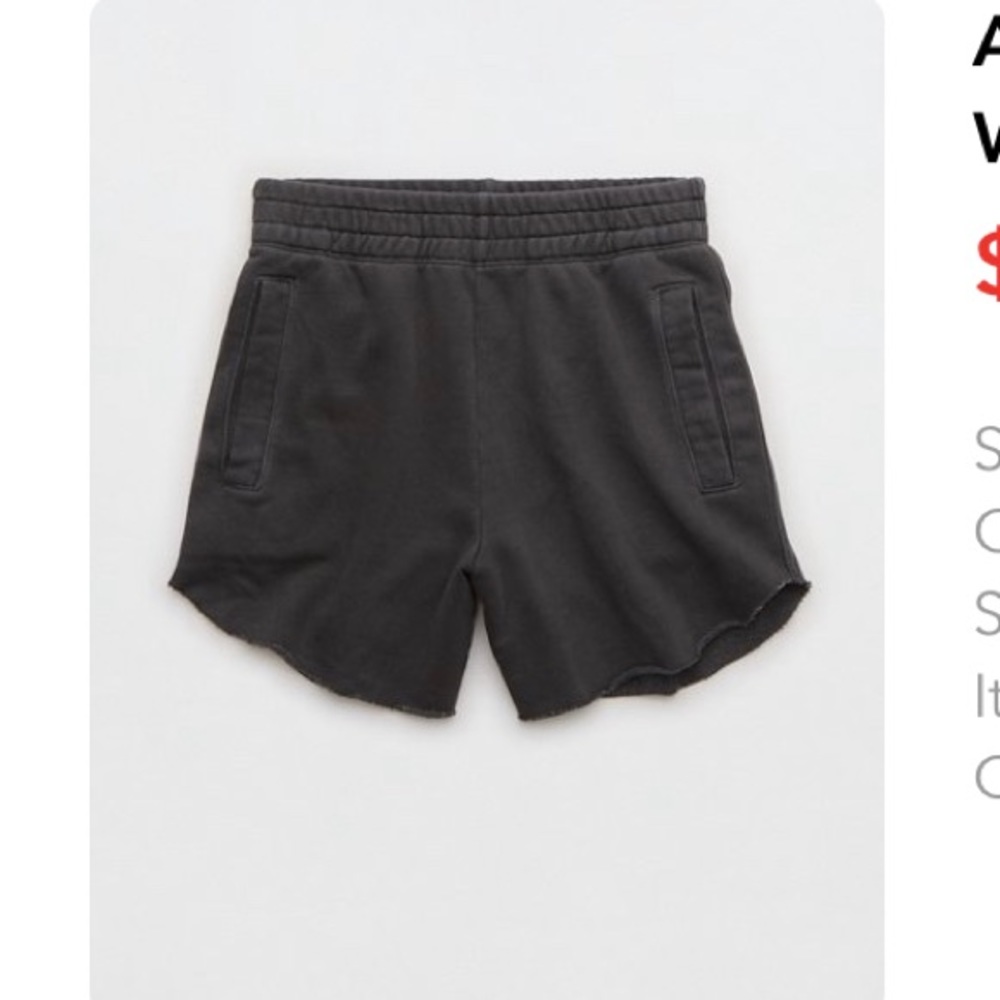 AERIE ON MY WAY HIGH WAISTED SHORT